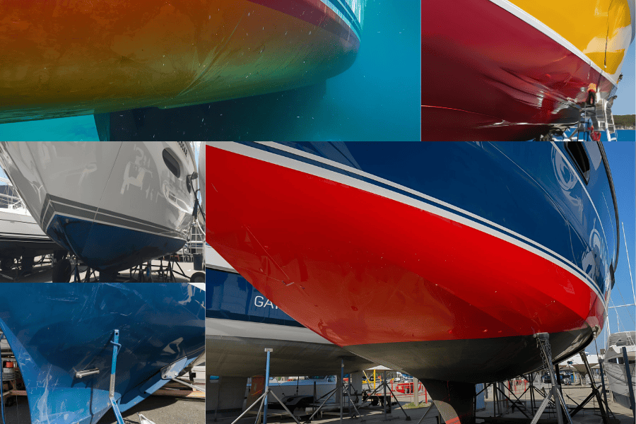 Bottom of boats, antifouling paint 